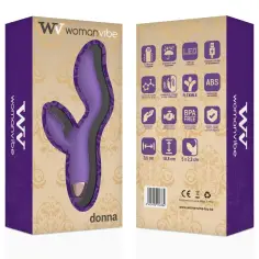 WOMANVIBE - DONNA VIBRADOR SILICONA RECARGABLE 2