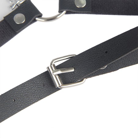 SUBBLIME - ARNÉS FORMA CINTURON CUERO NEGRO TALLA ÚNICA SUBBLIME FETISH