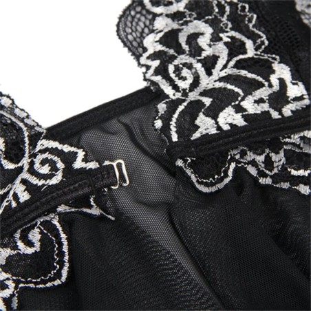 SUBBLIME - BABYDOLL TELA TUL PECHO ENCAJE L/XL SUBBLIME BABYDOLLS