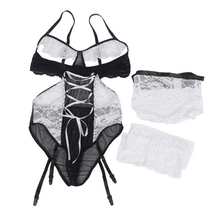 SUBBLIME - DISFRAZ SIRVIENTA BODY L/XL SUBBLIME COSTUMES