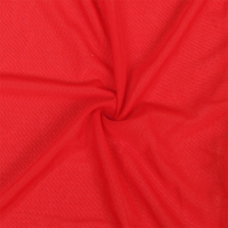 SUBBLIME - BATA TELA TRANSPARENTE DETALLE ENCAJE ROJO S/M SUBBLIME BABYDOLLS