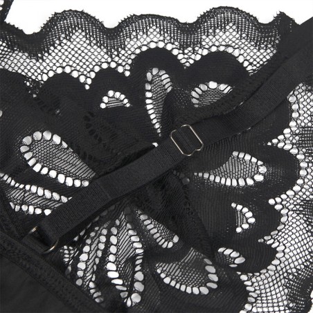 SUBBLIME - BABYDOLL CON ESTAMPADO FLORAL PECHO NEGRO S/M SUBBLIME BABYDOLLS