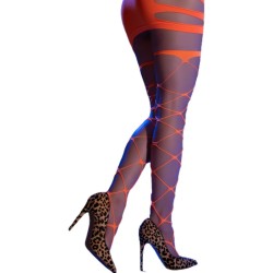 CHILIROSE - CR 4706 MEDIAS CABARET NARANJA S/M CHILIROSE ACCESORIES 2