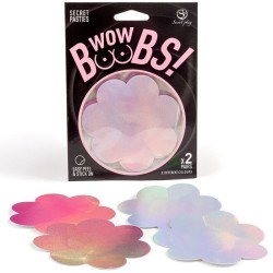 SECRET PLAY - WOW BOOBS! CUBRE PEZONES FLOR SECRETPLAY 100% FETISH