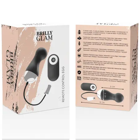 Ian Estimulador Control Remoto - 10 Modos | Brilly Glam