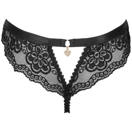 LIVCO CORSETTI FASHION - OKSURIN PANTY CROTCHLESS NEGRO S/M LIVCO CORSETTI PANTIES