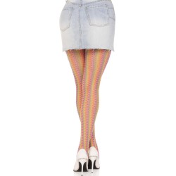 LEG AVENUE - MEDIAS DE CROCHET MULTICOLOR LEG AVENUE HOSIERY 2