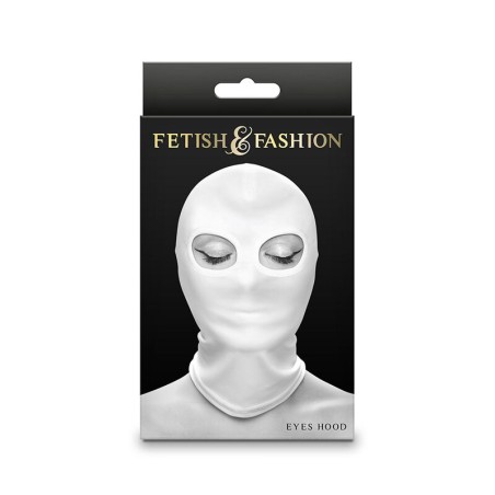 NS NOVELTIES - FETISH & FASHION PASAMONTAÑAS APERTURA DE OJOS NYLON BLANCO NS NOVELTIES