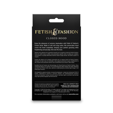 NS NOVELTIES - FETISH & FASHION PASAMONTAÑAS COMPLETO NYLON BLANCO NS NOVELTIES