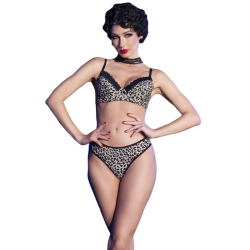 CHILIROSE - CR 4727 BIKINI 2 PIEZAS LEOPARDO L CHILIROSE SUMMER