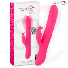 MORESSA - SOMER ROTADOR PERLADO Y POTENTE VIBRACIÓN SILICONA PREMIUM