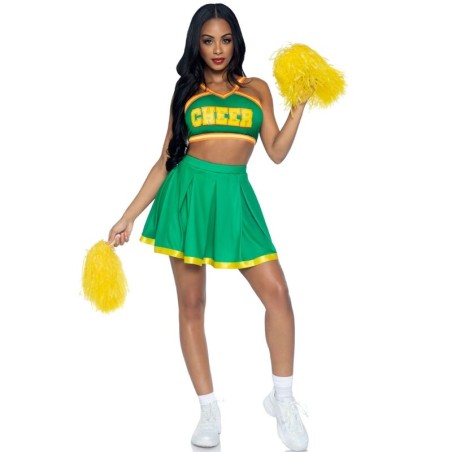 LEG AVENUE - DISFRAZ ANIMADORA VERDE M/L LEG AVENUE COSTUMES
