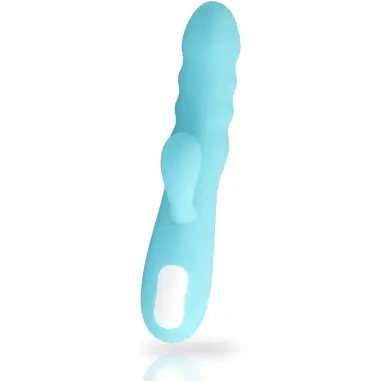 Eiffel Vibrador Rotador Azul Turquesa - Rotación | MIA