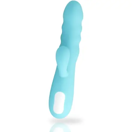 Eiffel Vibrador Rotador Azul Turquesa - Rotación | MIA