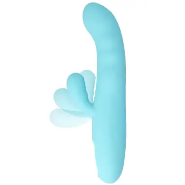 Eiffel Vibrador Rotador Azul Turquesa - Rotación | MIA