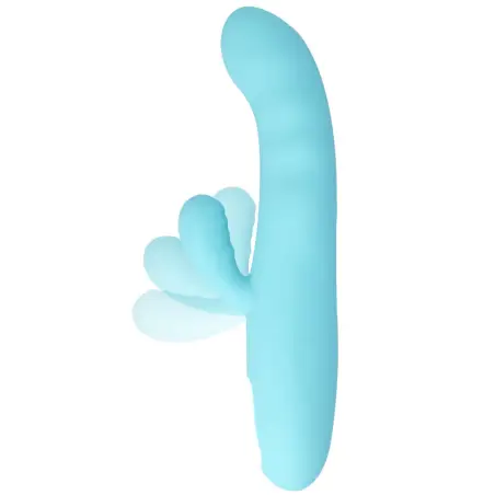 Eiffel Vibrador Rotador Azul Turquesa - Rotación | MIA