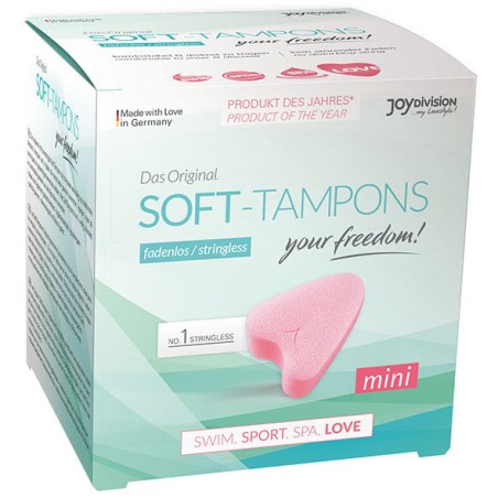 JOYDIVISION SOFT-TAMPONS - TAMPONES ORIGINALES MINI LOVE / 3UDS JOYDIVISION SOFT-TAMPONS
