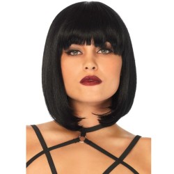 LEG AVENUE - PELUCA CORTA DE CORTE BOB NATURAL NEGRO LEG AVENUE ACCESSORIES