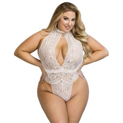 SUBBLIME - 953867 BODY DE ENCAJE BLANCO L/XL SUBBLIME BODYSTOCKINGS 2