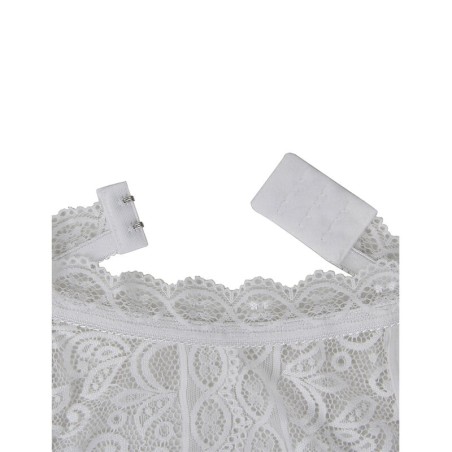 SUBBLIME - 953867 BODY DE ENCAJE BLANCO L/XL SUBBLIME BODYSTOCKINGS