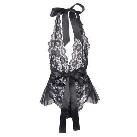 SUBBLIME - 930806 BODY SEXY CON VOLANTES NEGRO S/M SUBBLIME BODYSTOCKINGS