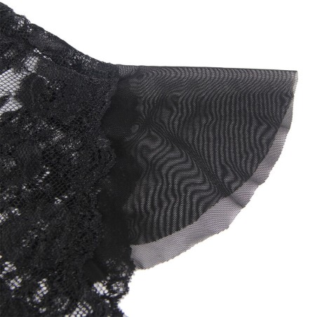 SUBBLIME - 930882 BODY SEXY CON VOLANTES NEGRO L/XL SUBBLIME BODYSTOCKINGS