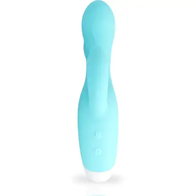Dresde Vibrador Azul Turquesa - Doble Estimulación | MIA
