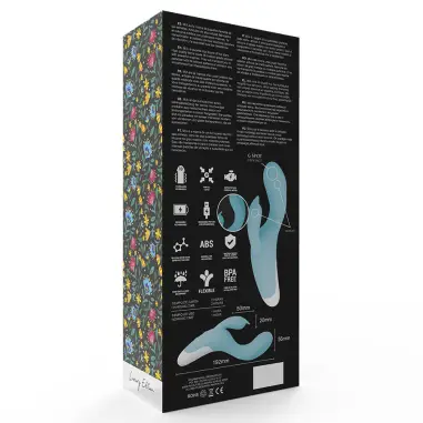 Dresde Vibrador Azul Turquesa - Doble Estimulación | MIA