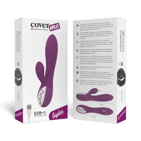 Taylor Vibrador + Mando Control Remoto Watchme | Coverme