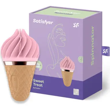 Sweet Treat Spinnator Marrón & Rosa | Satisfyer