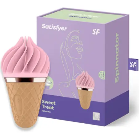 Sweet Treat Spinnator Marrón & Rosa | Satisfyer