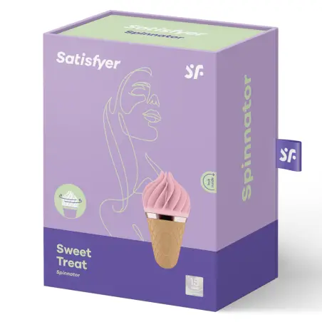 Sweet Treat Spinnator Marrón & Rosa | Satisfyer