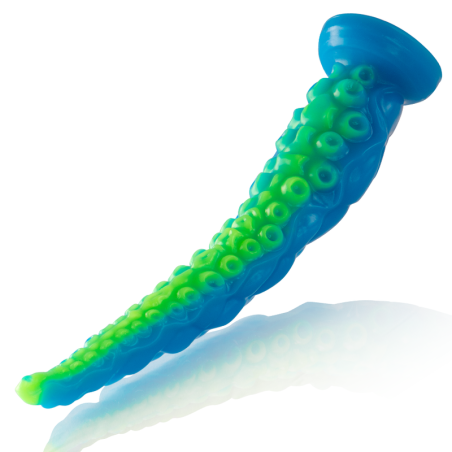 EPIC - SCYLLA DILDO TENTÁCULO FINO FLUORESCENTE TAMAÑO GRANDE EPIC