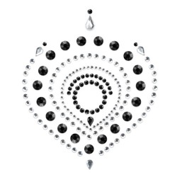 BIJOUX - INDISCRETS FLAMBOYANT NEGRO & PLATA BIJOUX DESIRE METALLIQUE