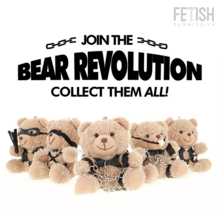 FETISH SUBMISSIVE - YOGI OSITO PELUCHE BDSM MODELO 1 FETISH SUBMISSIVE REBEL TOYS