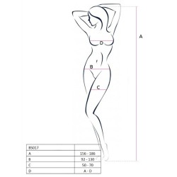 PASSION - WOMAN BS017 BODYSTOCKING BLANCO TALLA ÚNICA PASSION WOMAN BODYSTOCKINGS 2