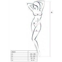 PASSION - WOMAN BS019 BODYSTOCKING NEGRO TALLA ÚNICA PASSION WOMAN BODYSTOCKINGS 2
