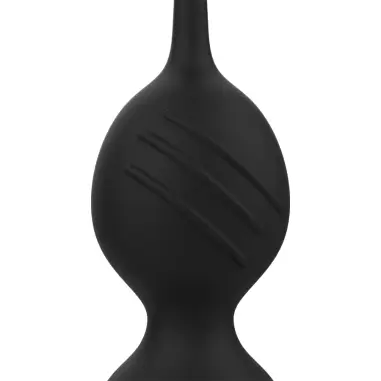 Ritual Nisha Bolas Kegel Recargables Vibradoras Negro