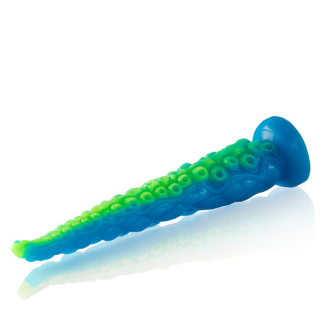EPIC - SCYLLA DILDO TENTÁCULO FINO FLUORESCENTE TAMAÑO GRANDE EPIC