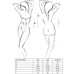 PASSION - WOMAN HELLEN CORSET NEGRO TALLA S/M PASSION WOMAN CORSETS 2