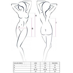 PASSION - WOMAN HELLEN VESTIDO Y TANGA TALLA S/M PASSION WOMAN SETS 2