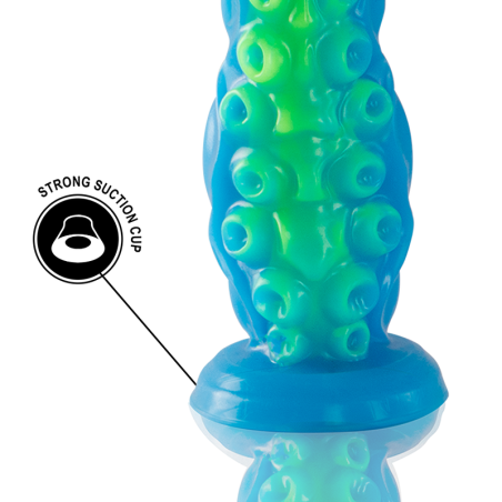 EPIC - SCYLLA DILDO TENTÁCULO FINO FLUORESCENTE TAMAÑO GRANDE EPIC