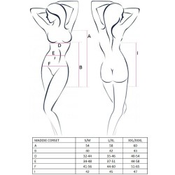 PASSION - WOMAN MADDIE CORSET NEGRO TALLA S/M PASSION WOMAN CORSETS 2