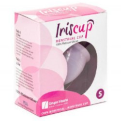 IRISCUP - COPA MESTRUAL ROSA PEQUEÑA + BOLSA ESTERILIZADORA GRATIS IRISCUP 2