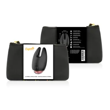 Estimulador Clítoris Negro / Gold | Coquette Chic Desire