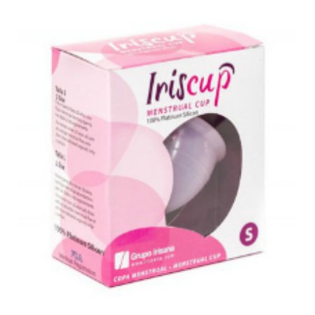 IRISCUP - COPA MESTRUAL ROSA PEQUEÑA + BOLSA ESTERILIZADORA GRATIS IRISCUP