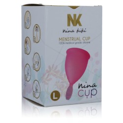 NINA KIKÍ - COPA MENSTRUAL ROSA - TALLA L NINA KIKÍ 2
