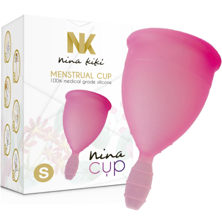 NINA KIKÍ - COPA MENSTRUAL ROSA - TALLA S NINA KIKÍ