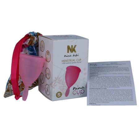 NINA KIKÍ - COPA MENSTRUAL ROSA - TALLA S NINA KIKÍ