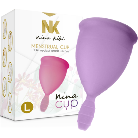 NINA KIKÍ - COPA MENSTRUAL LILA - TALLA L NINA KIKÍ